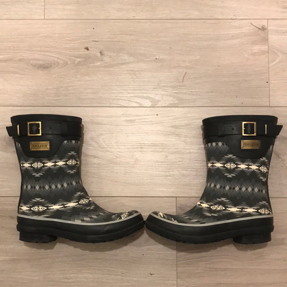 Pendleton Rain Boots!